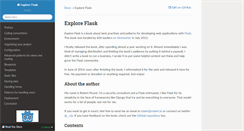 Desktop Screenshot of exploreflask.com