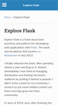 Mobile Screenshot of exploreflask.com