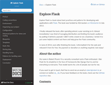 Tablet Screenshot of exploreflask.com